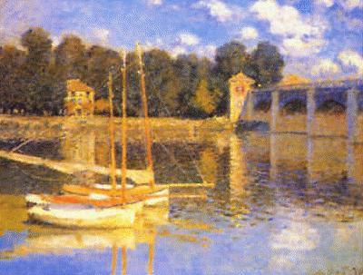 Claude Monet Le Pont d'Argenteuil china oil painting image